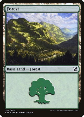 Forest (300) [Commander 2019] | Dumpster Cat Games