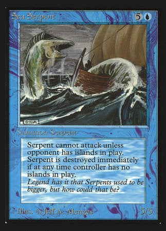 Sea Serpent (CE) [Collectors’ Edition] | Dumpster Cat Games