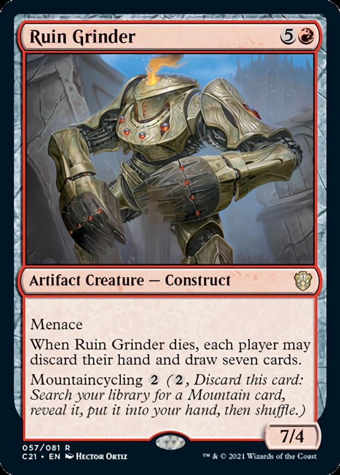 Ruin Grinder [Commander 2021] | Dumpster Cat Games