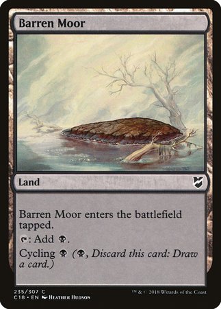 Barren Moor [Commander 2018] | Dumpster Cat Games