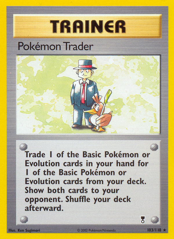 Pokemon Trader (103/110) [Legendary Collection] | Dumpster Cat Games