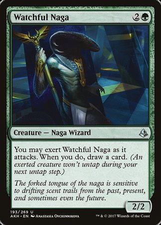 Watchful Naga [Amonkhet] | Dumpster Cat Games