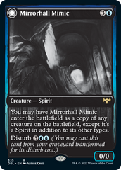 Mirrorhall Mimic // Ghastly Mimicry [Innistrad: Double Feature] | Dumpster Cat Games