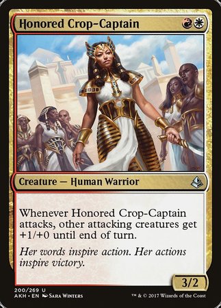 Honored Crop-Captain [Amonkhet] | Dumpster Cat Games