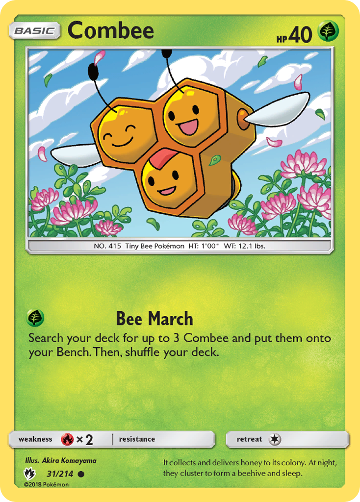 Combee (31/214) [Sun & Moon: Lost Thunder] | Dumpster Cat Games