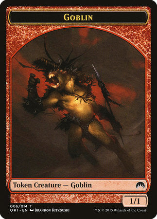 Goblin Token [Magic Origins Tokens] | Dumpster Cat Games