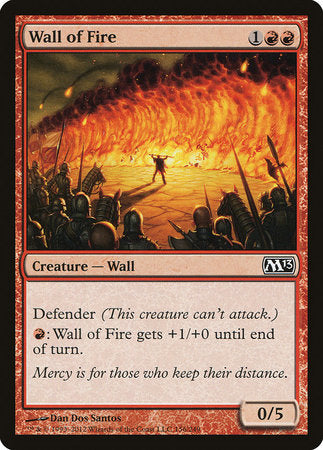 Wall of Fire [Magic 2013] | Dumpster Cat Games