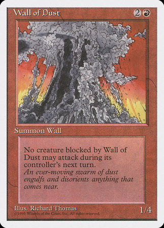 Wall of Dust [Fourth Edition] | Dumpster Cat Games