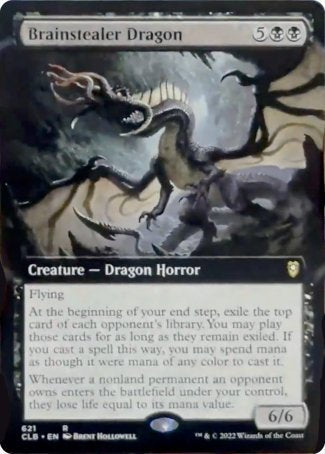 Brainstealer Dragon (Extended Art) [Commander Legends: Battle for Baldur's Gate] | Dumpster Cat Games