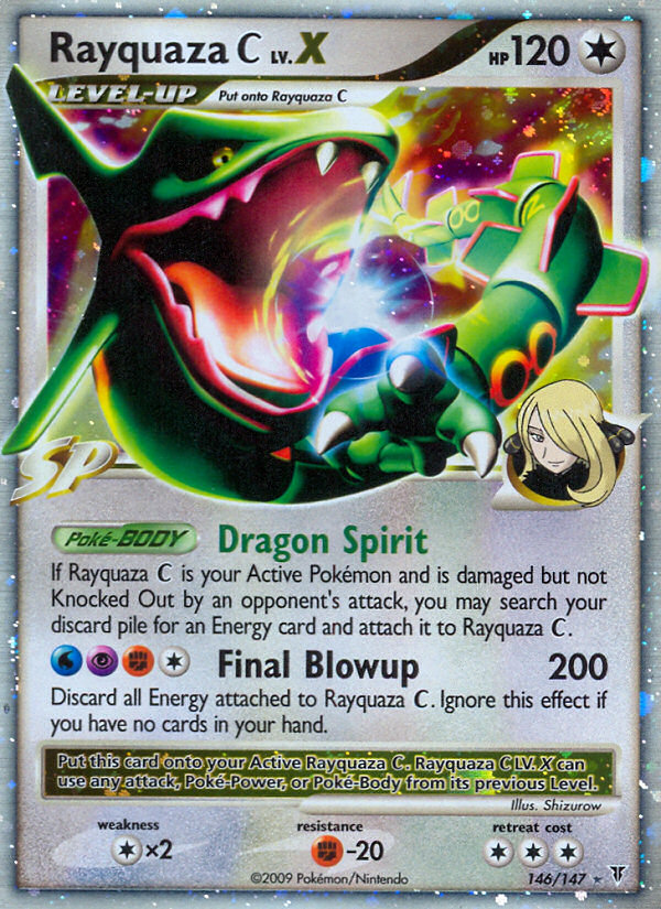 Rayquaza C LV.X (146/147) [Platinum: Supreme Victors] | Dumpster Cat Games