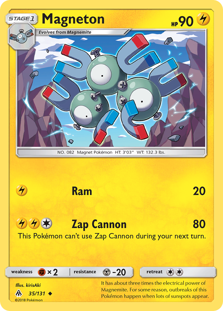 Magneton (35/131) [Sun & Moon: Forbidden Light] | Dumpster Cat Games