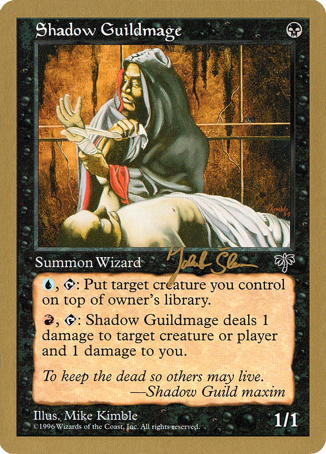 Shadow Guildmage (Jakub Slemr) [World Championship Decks 1997] | Dumpster Cat Games