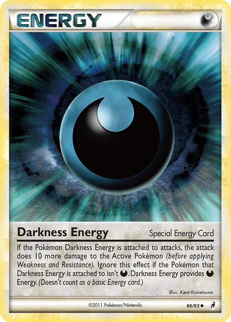 Darkness Energy (86/95) [HeartGold & SoulSilver: Call of Legends] | Dumpster Cat Games