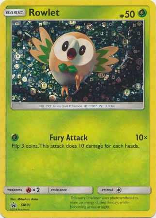 Rowlet (SM01) (General Mills Promo) [Sun & Moon: Black Star Promos] | Dumpster Cat Games