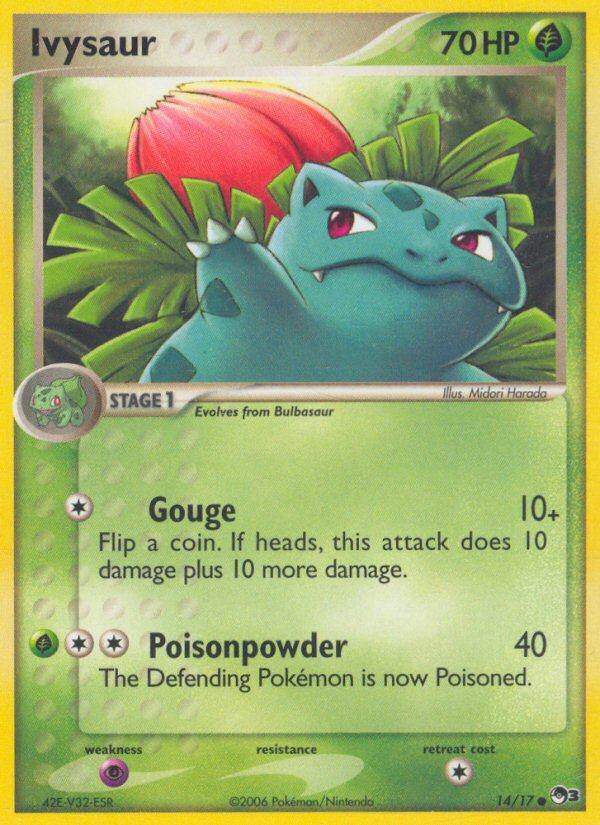 Ivysaur (14/17) [POP Series 3] | Dumpster Cat Games