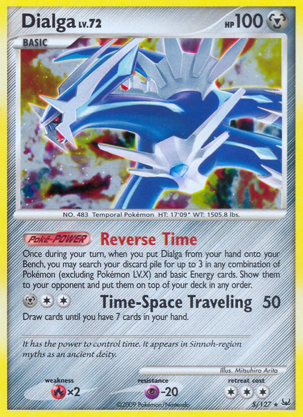 Dialga (5/127) [Platinum: Base Set] | Dumpster Cat Games