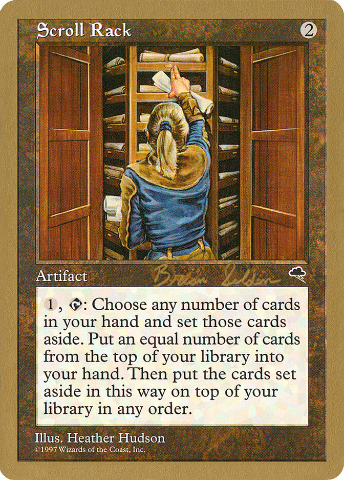 Scroll Rack (Brian Selden) [World Championship Decks 1998] | Dumpster Cat Games