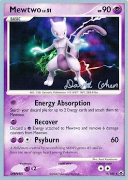 Mewtwo LV.51 (9/100) (Stallgon - David Cohen) [World Championships 2009] | Dumpster Cat Games