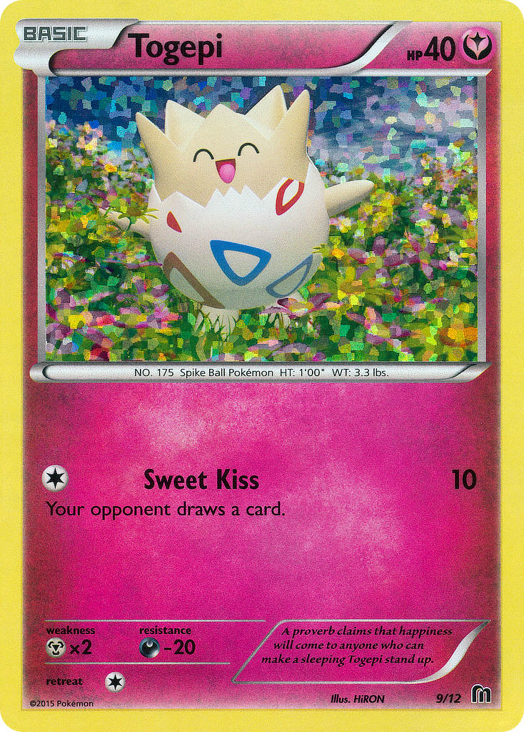 Togepi (9/12) [McDonald's Promos: 2016 Collection] | Dumpster Cat Games