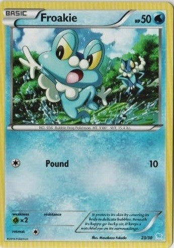 Froakie (23/30) [XY: Trainer Kit 3 - Suicune] | Dumpster Cat Games