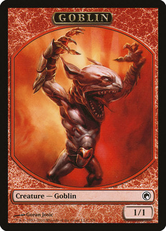 Goblin Token [Scars of Mirrodin Tokens] | Dumpster Cat Games