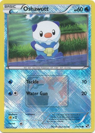 Oshawott (27/114) (League Promo) [Black & White: Base Set] | Dumpster Cat Games