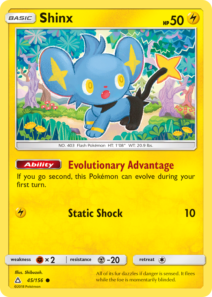 Shinx (45/156) [Sun & Moon: Ultra Prism] | Dumpster Cat Games