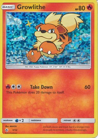 Growlithe (1/12) [McDonald's Promos: 2018 Collection] | Dumpster Cat Games