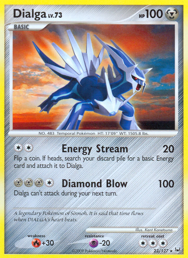 Dialga (23/127) [Platinum: Base Set] | Dumpster Cat Games