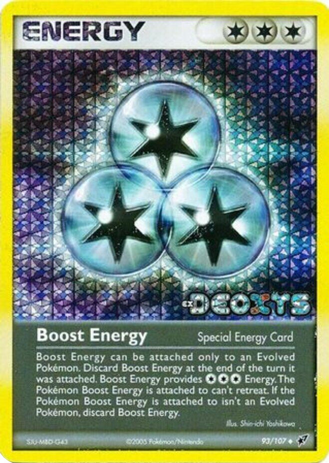 Boost Energy (93/107) (Stamped) [EX: Deoxys] | Dumpster Cat Games