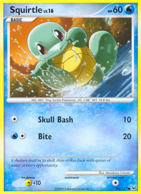 Squirtle (96/127) [Platinum: Base Set] | Dumpster Cat Games