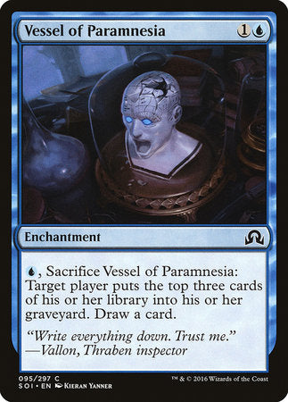 Vessel of Paramnesia [Shadows over Innistrad] | Dumpster Cat Games