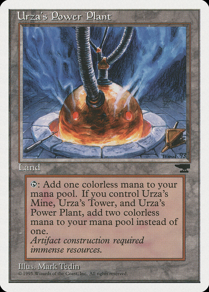 Urza's Power Plant (Heated Sphere) [Chronicles] | Dumpster Cat Games