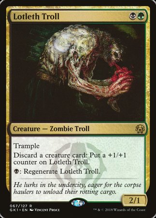 Lotleth Troll [GRN Guild Kit] | Dumpster Cat Games