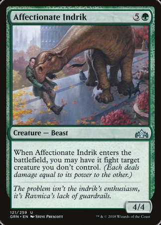 Affectionate Indrik [Guilds of Ravnica] | Dumpster Cat Games