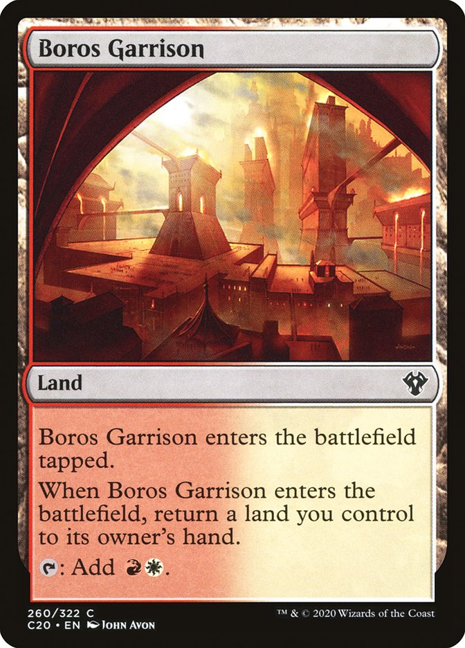 Boros Garrison [Commander 2020] | Dumpster Cat Games