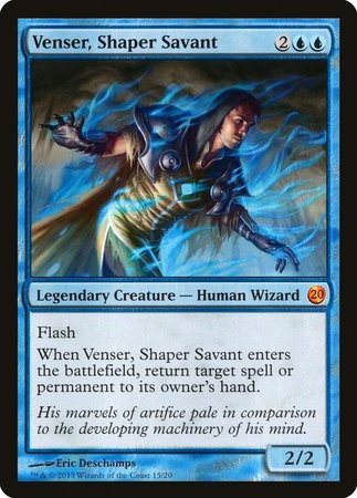 Venser, Shaper Savant [From the Vault: Twenty] | Dumpster Cat Games