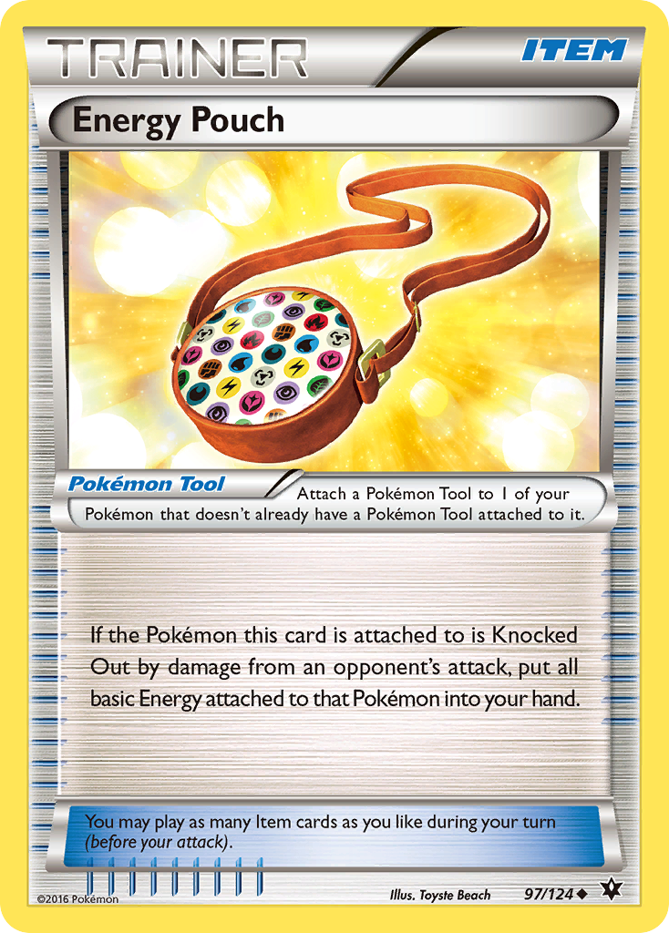 Energy Pouch (97/124) [XY: Fates Collide] | Dumpster Cat Games