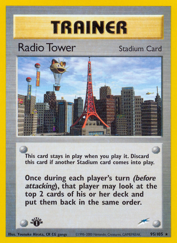 Radio Tower (95/105) [Neo Destiny 1st Edition] | Dumpster Cat Games