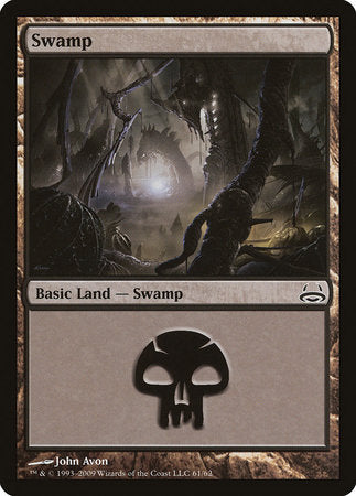 Swamp (61) [Duel Decks: Divine vs. Demonic] | Dumpster Cat Games