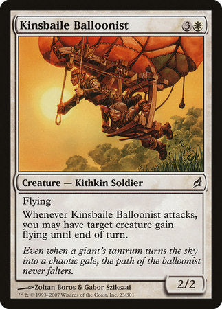 Kinsbaile Balloonist [Lorwyn] | Dumpster Cat Games