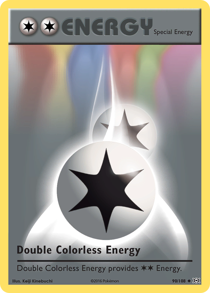 Double Colorless Energy (90/108) [XY: Evolutions] | Dumpster Cat Games