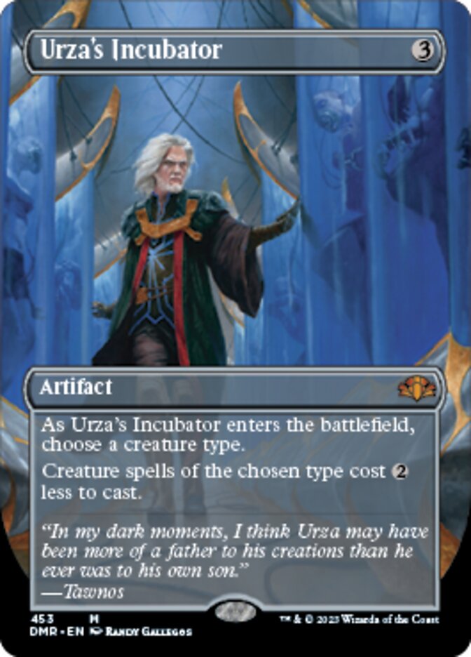 Urza's Incubator (Borderless Alternate Art) [Dominaria Remastered] | Dumpster Cat Games