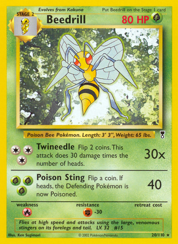 Beedrill (20/110) [Legendary Collection] | Dumpster Cat Games