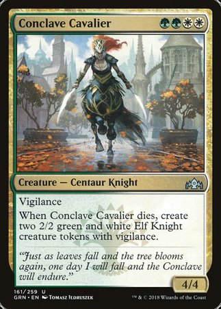 Conclave Cavalier [Guilds of Ravnica] | Dumpster Cat Games