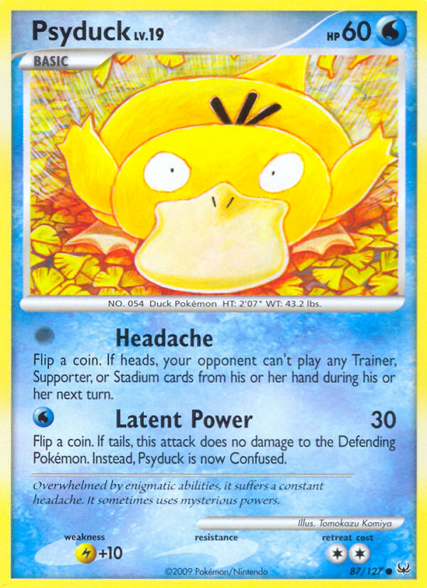 Psyduck (87/127) [Platinum: Base Set] | Dumpster Cat Games