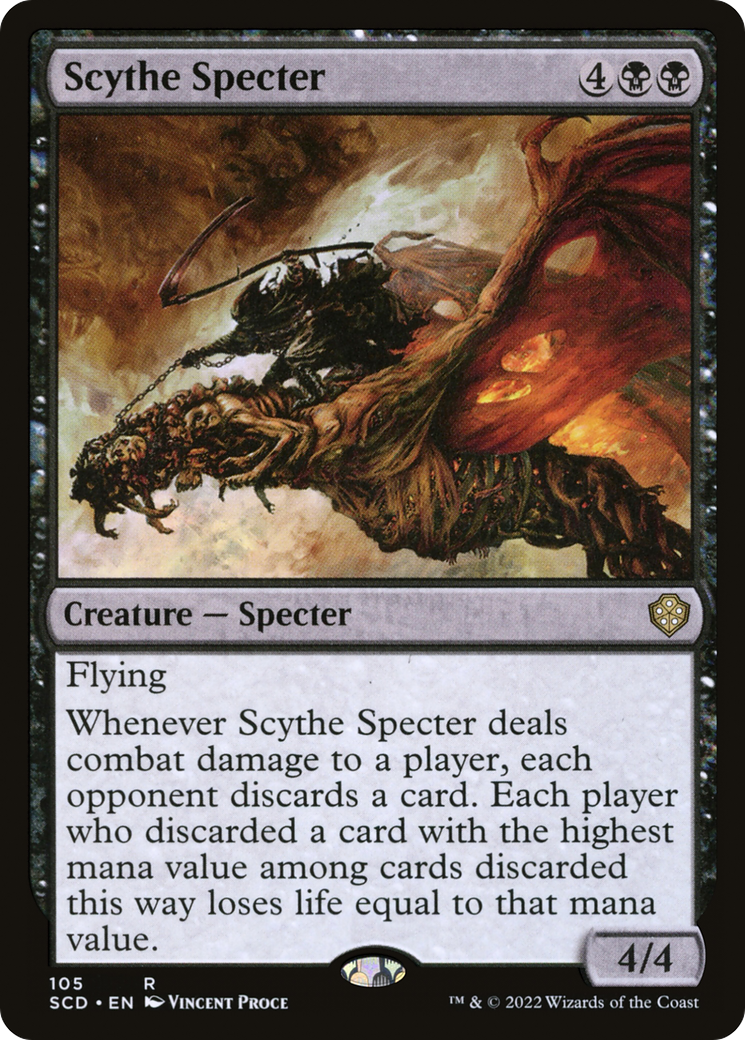 Scythe Specter [Starter Commander Decks] | Dumpster Cat Games