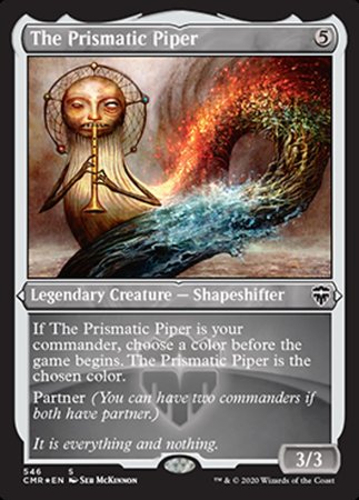 The Prismatic Piper (Foil Etched) [Commander Legends] | Dumpster Cat Games