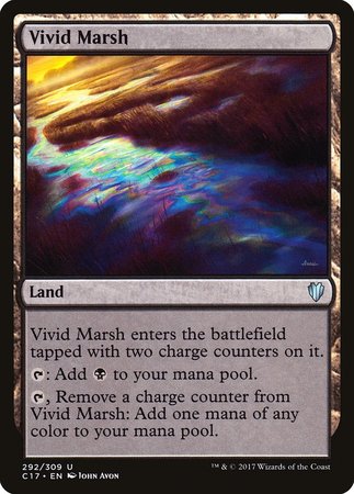 Vivid Marsh [Commander 2017] | Dumpster Cat Games