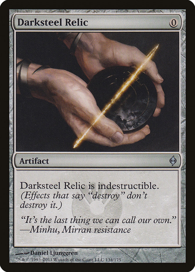 Darksteel Relic [New Phyrexia] | Dumpster Cat Games